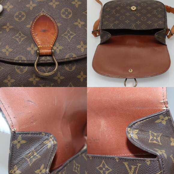 LOUIS VUITTON Monogram Saint Cloud GM Shoulder Bag M51242 - Picture 11 of 13